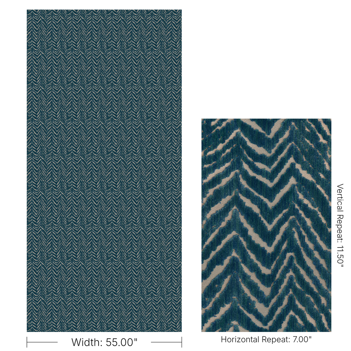 Nairobi Velvet - Teal