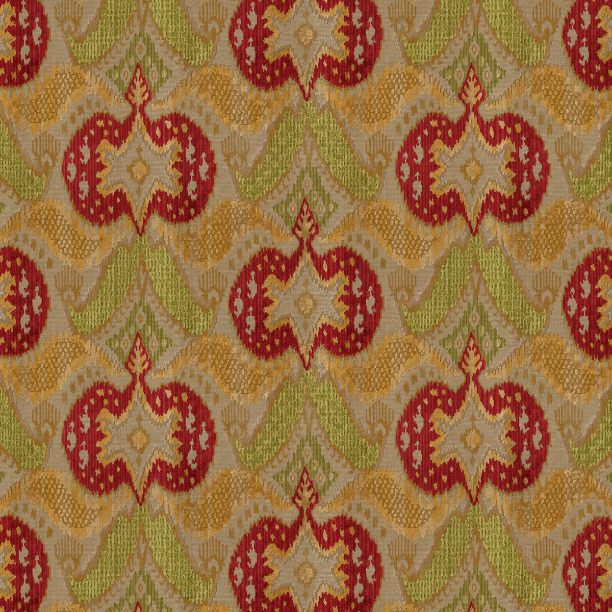 Ankara Velvet - Antique