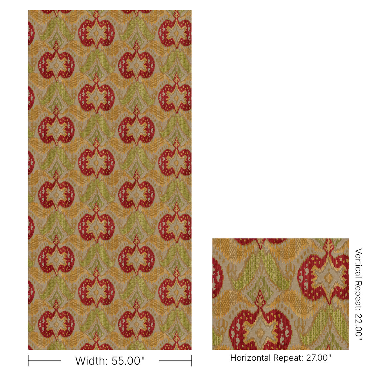 Ankara Velvet - Antique