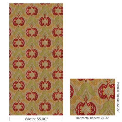 Ankara Velvet - Antique