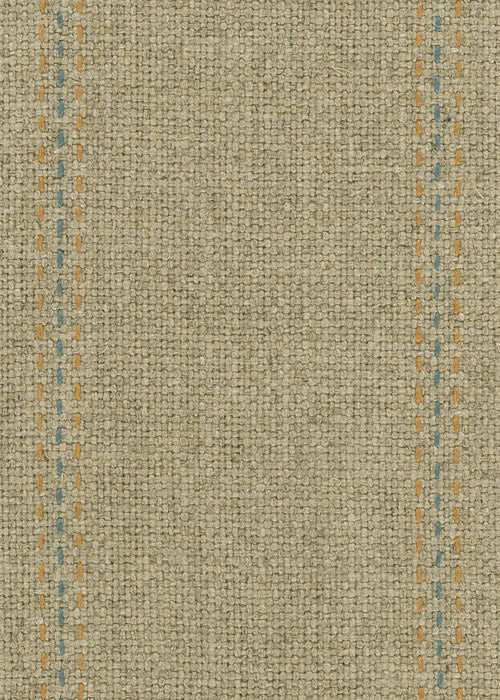 Sarlat Stripe Fabric by Classic Cloth in Sunflower