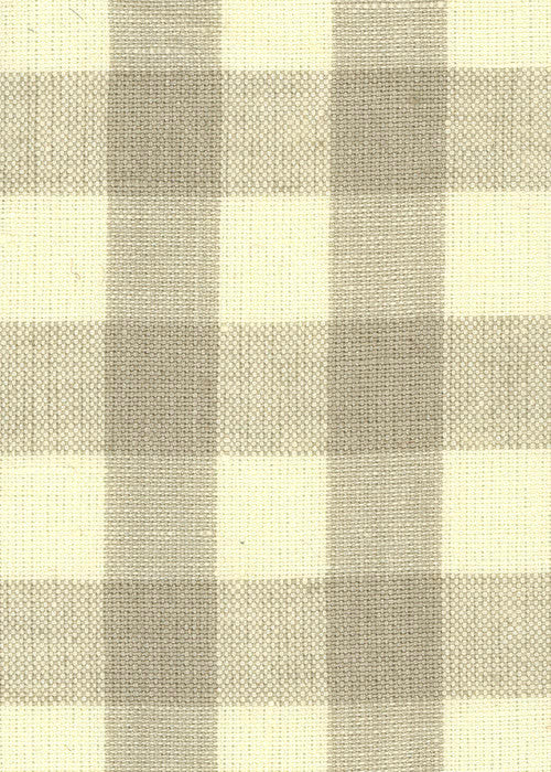 Sonoma Check Fabric by Classic Cloth in Natural