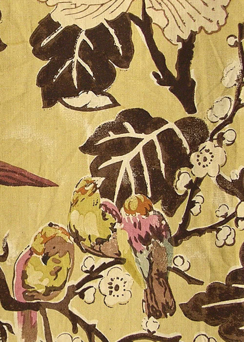 Songbird Fabric by Classic Cloth in Dijon
