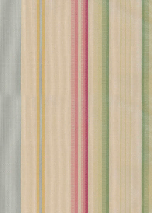 Gabriella Fabric by Rose Cumming in Green/Pink