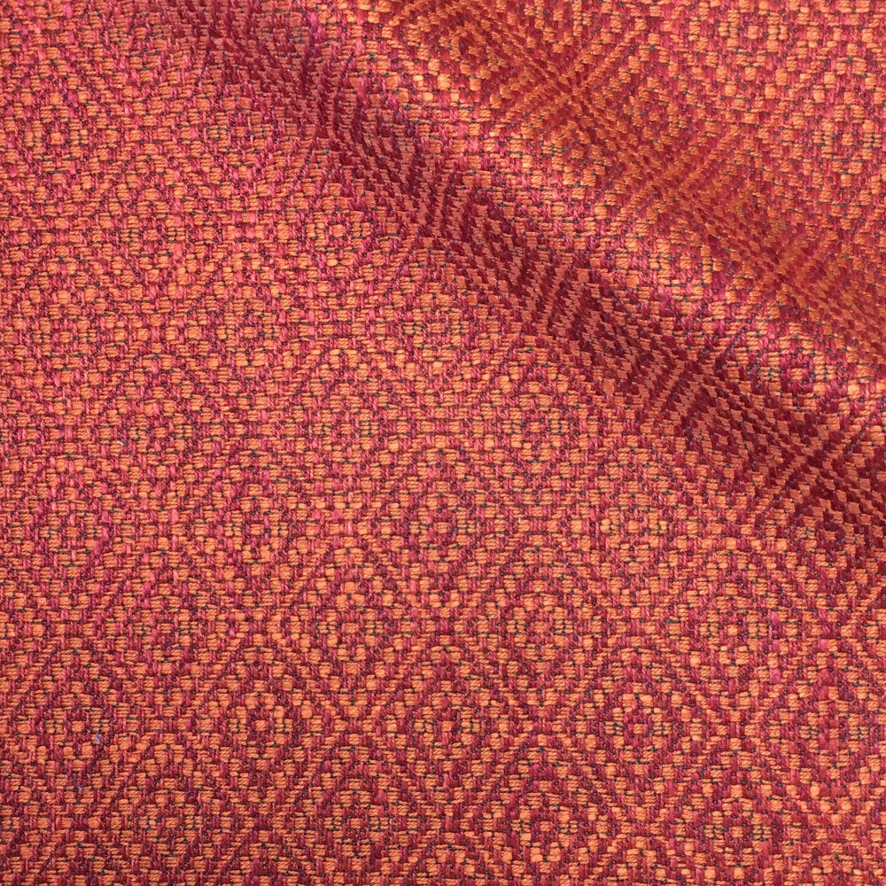 Tarsa Fabric by Ian Sanderson in Chilli