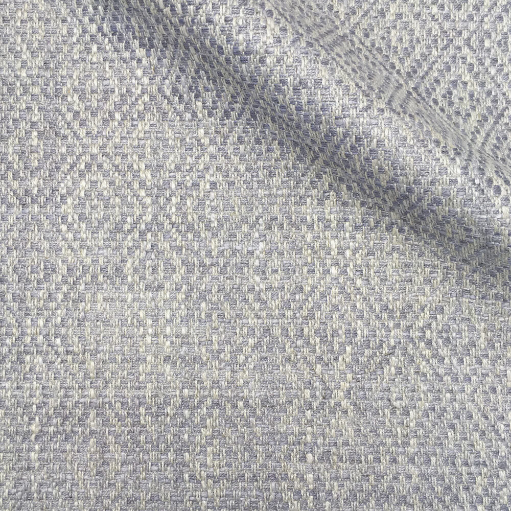 Tarsa Fabric by Ian Sanderson in Zinc