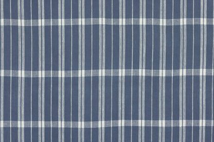 Linen Check Fabric by Raoul Textiles in Delft
