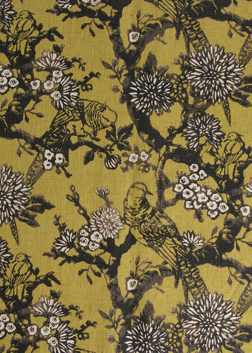 Mingei Fabric by Classic Cloth in Curry