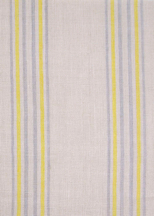 Marty Stripe Fabric by Rose Cumming in Yellow