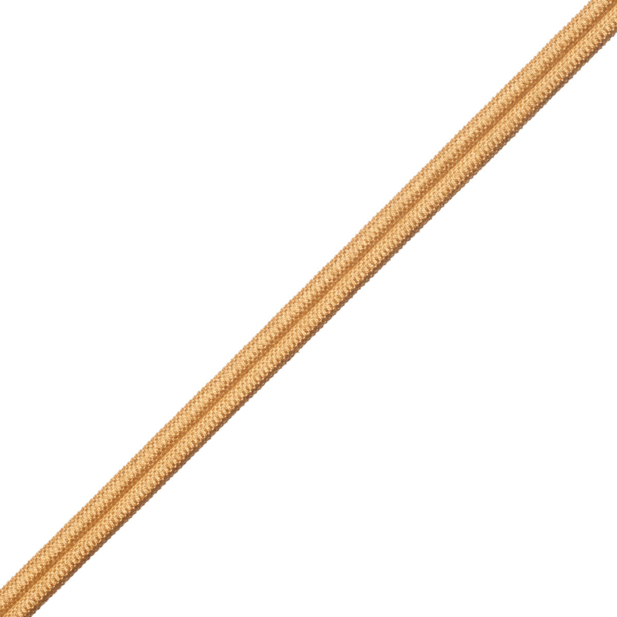3/8" French Double Welting Trim by Samuel & Sons in Old Gold, GB-26532-035, swatch