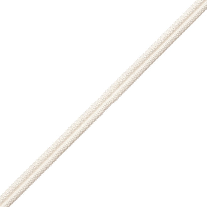 3/8" French Double Welting Trim by Samuel & Sons in White, GB-26532-082, swatch