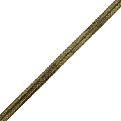 3/8" French Double Welting Trim by Samuel & Sons in Army Green, GB-26532-160, swatch