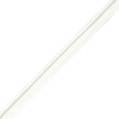 1/4" (5 mm) French Piping Trim by Samuel & Sons in Snow, CT-26621-028, swatch