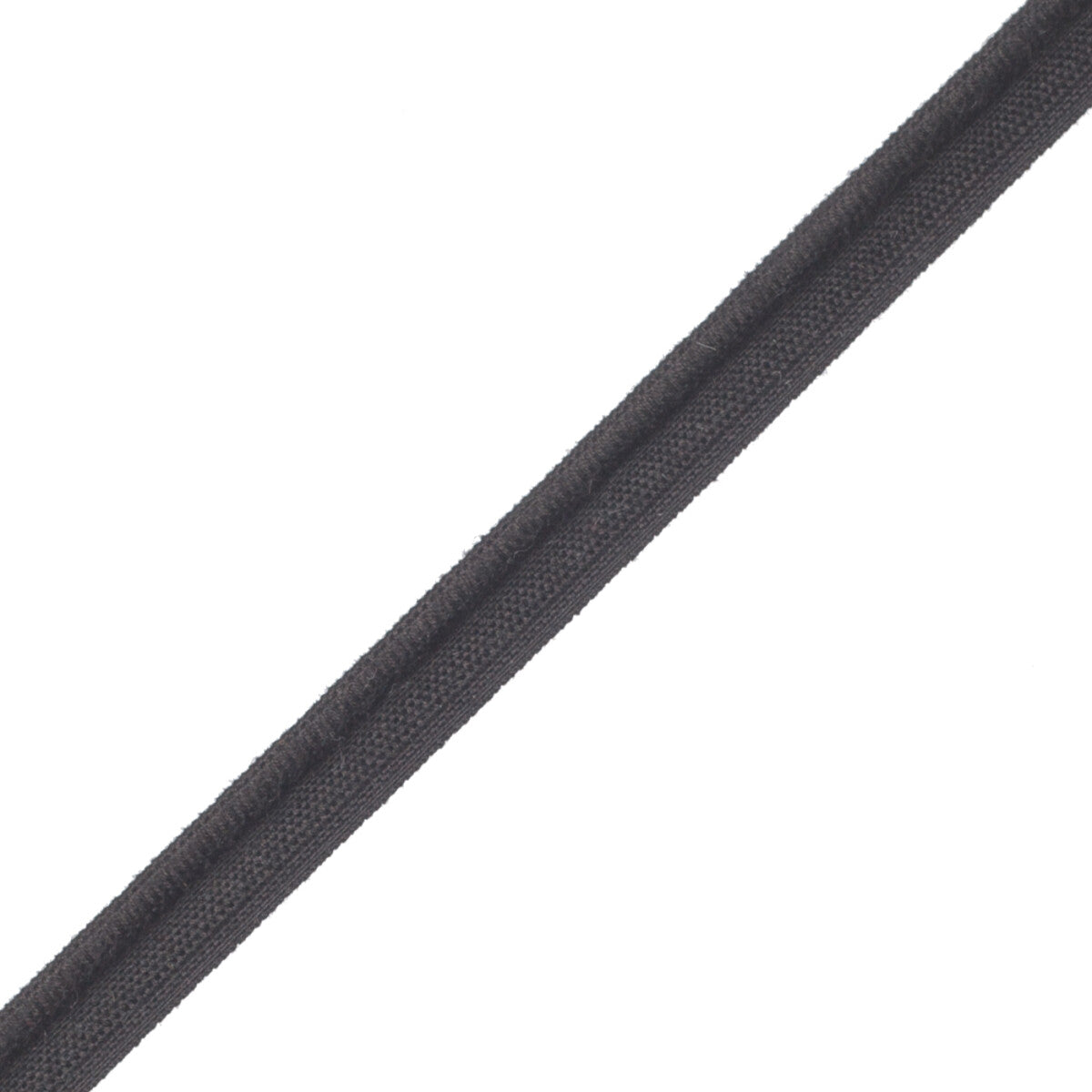 1/4" (5 mm) French Piping Trim by Samuel & Sons in Black - Dull, CT-26621-063, swatch