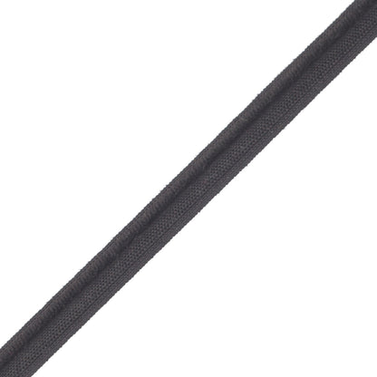 1/4" (5 mm) French Piping Trim by Samuel & Sons in Black - Dull, CT-26621-063, swatch