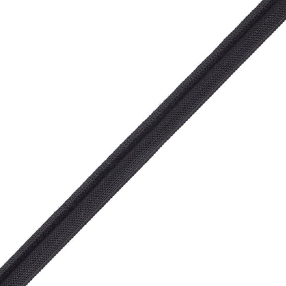 1/4" (5 mm) French Piping Trim by Samuel & Sons in Black, CT-26621-153, swatch