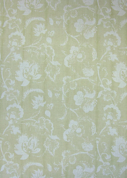 Fleur de Campagne Fabric by Rose Cumming in Celery