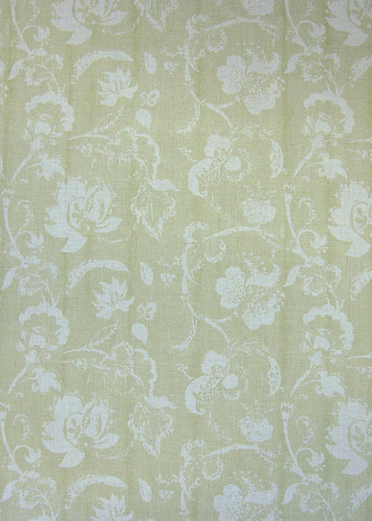 Fleur de Campagne Fabric by Rose Cumming in Celery