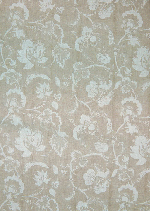Fleur de Campagne Fabric by Rose Cumming in Natural