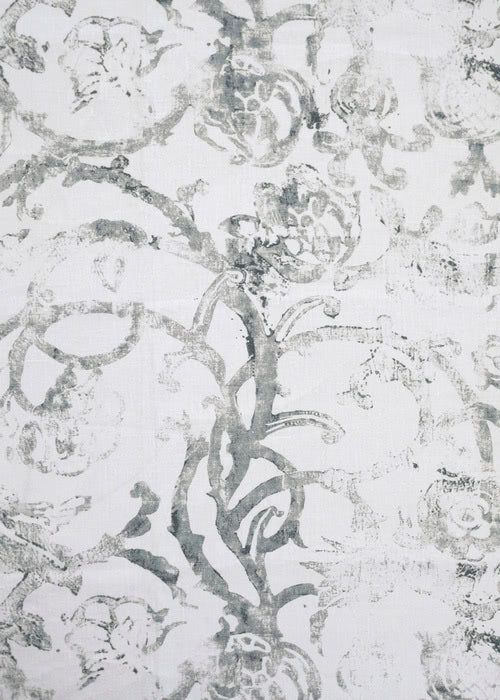 Woodblock Fabric by Rose Cumming in Spruce