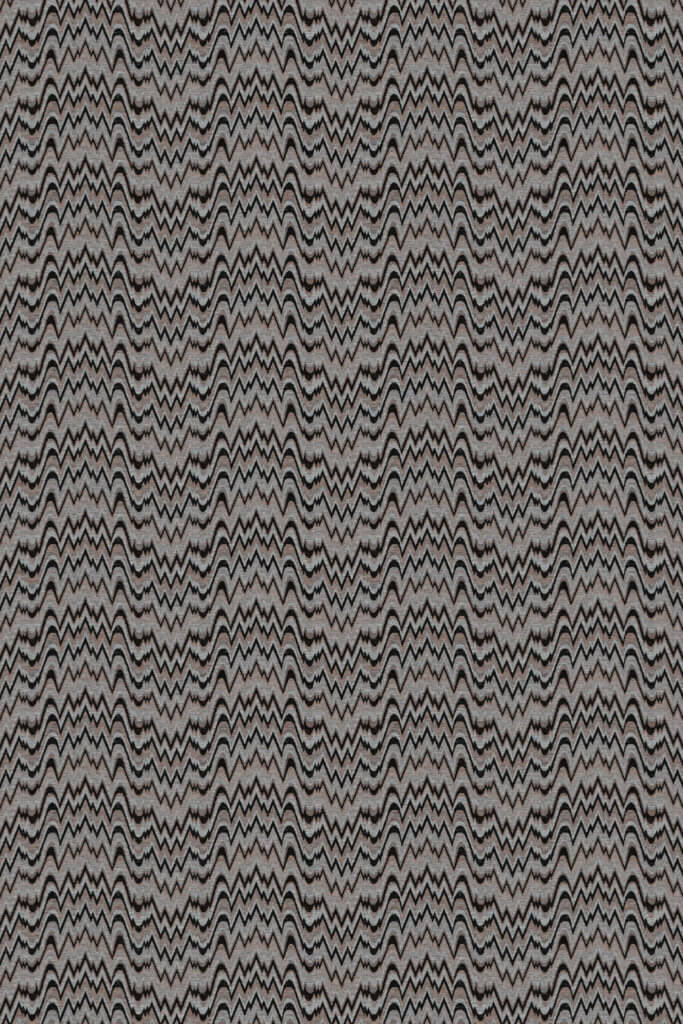 Bargello Fabric by Gainsborough in Black / Sky Blue Multi