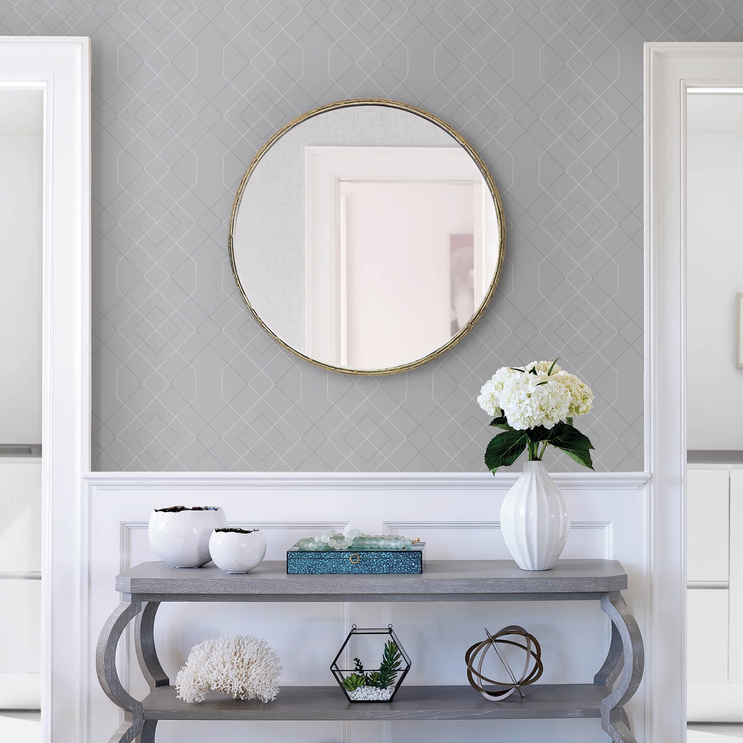 Ballard Geometric Wallpaper
