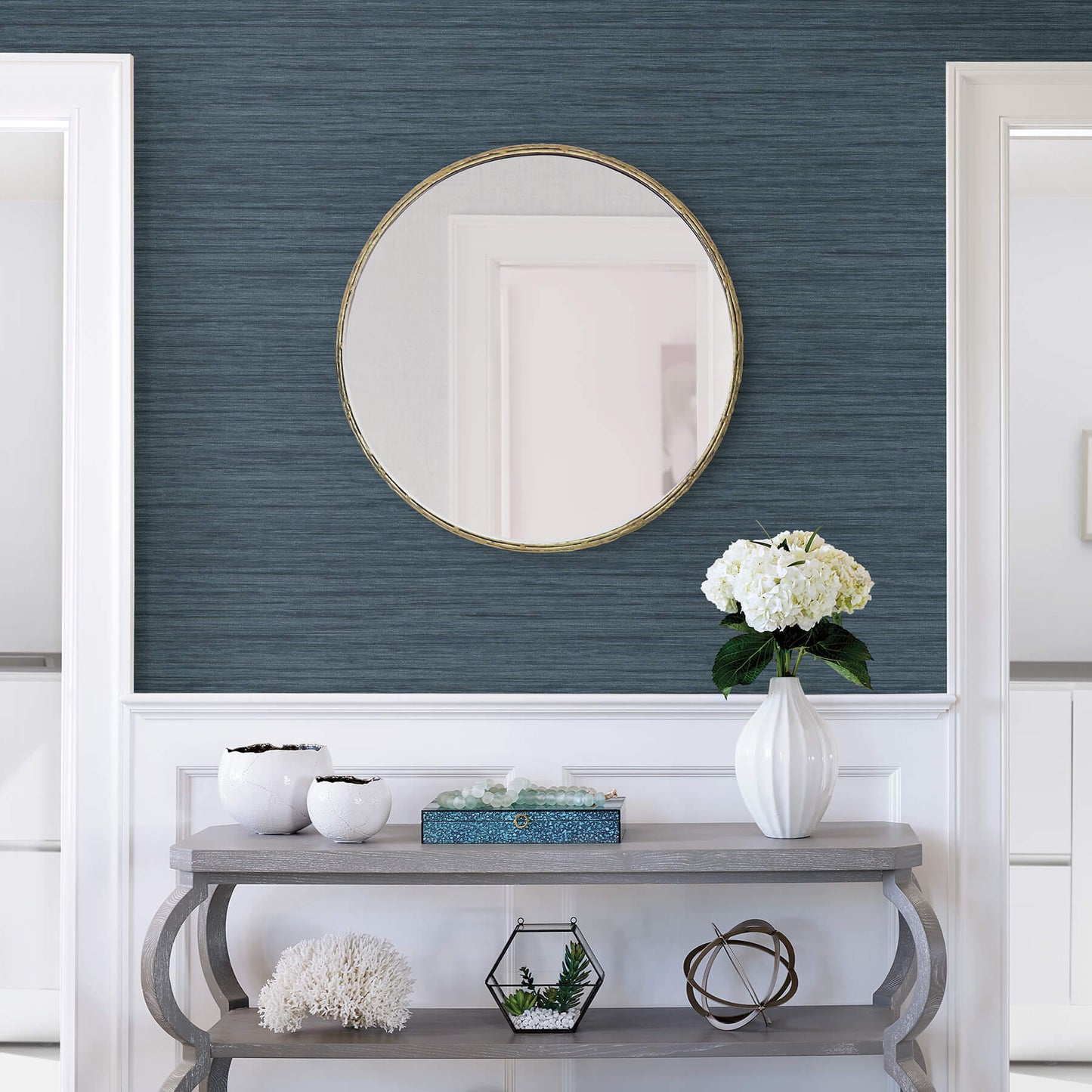 Barnaby Faux Grasscloth Wallpaper