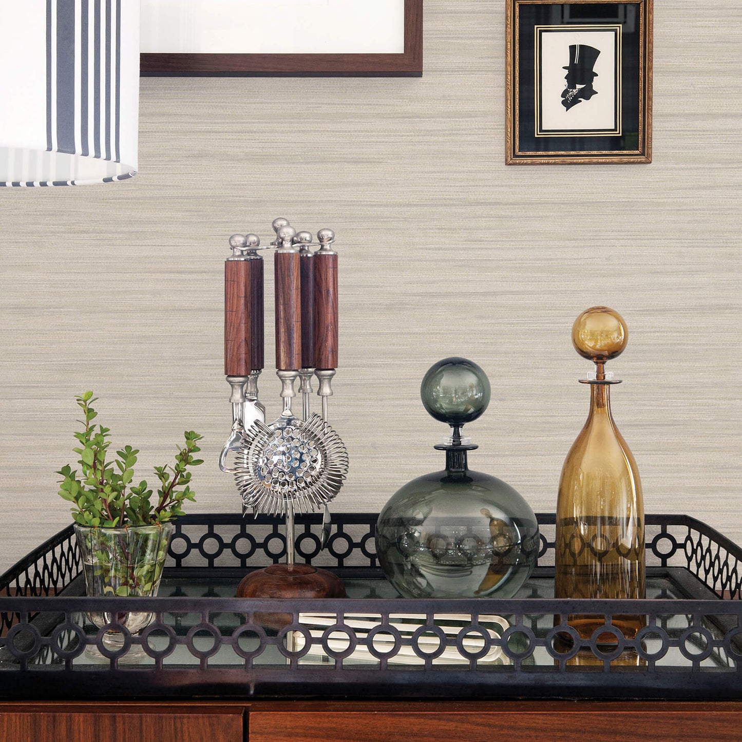 Barnaby Faux Grasscloth Wallpaper