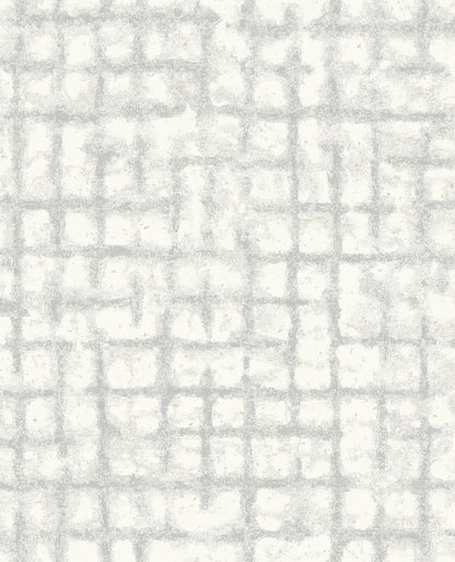 Shea Distressed Geometric Wallpaper