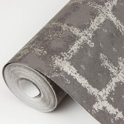 Shea Distressed Geometric Wallpaper
