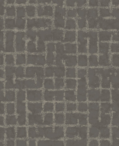 Shea Distressed Geometric Wallpaper