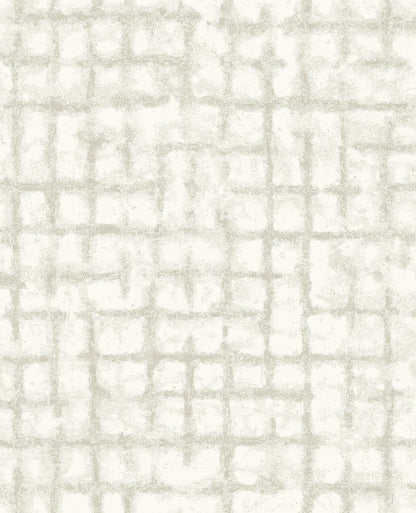 Shea Distressed Geometric Wallpaper