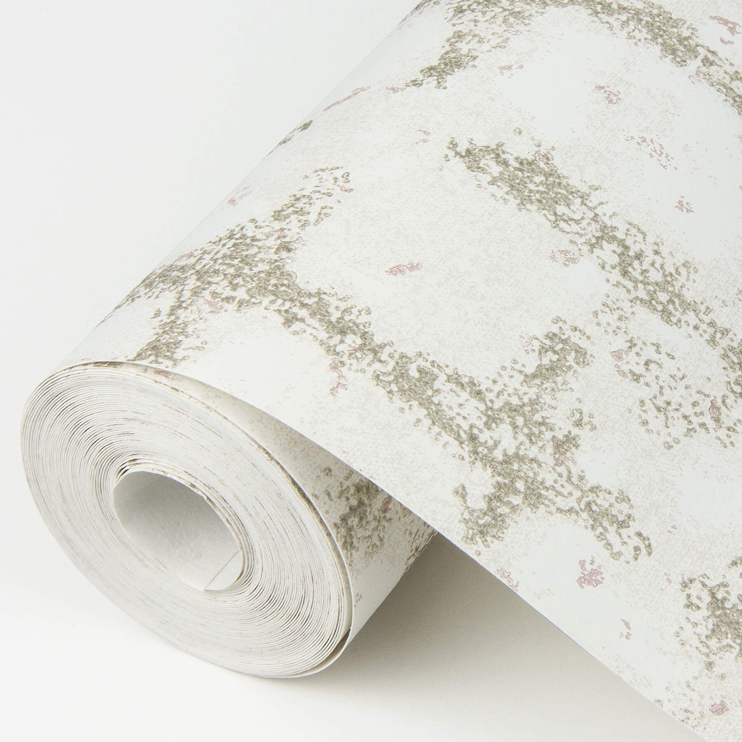 Shea Distressed Geometric Wallpaper
