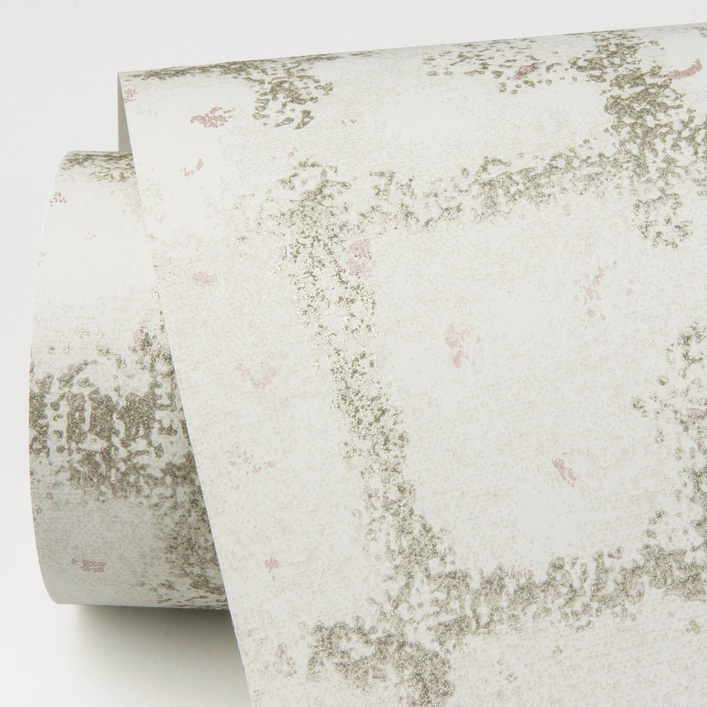 Shea Distressed Geometric Wallpaper