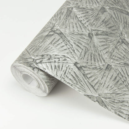 A-Street Prints Revival Wright Wallpaper, geometric in gold, pink, grey