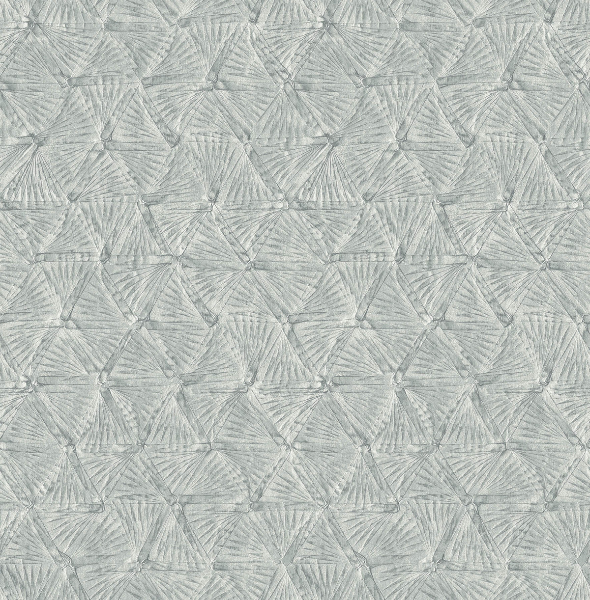 A-Street Prints Revival Wright Wallpaper - Slate, geometric in gold, pink, grey