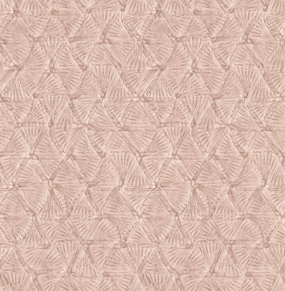 A-Street Prints Revival Wright Wallpaper - Rose Gold, geometric