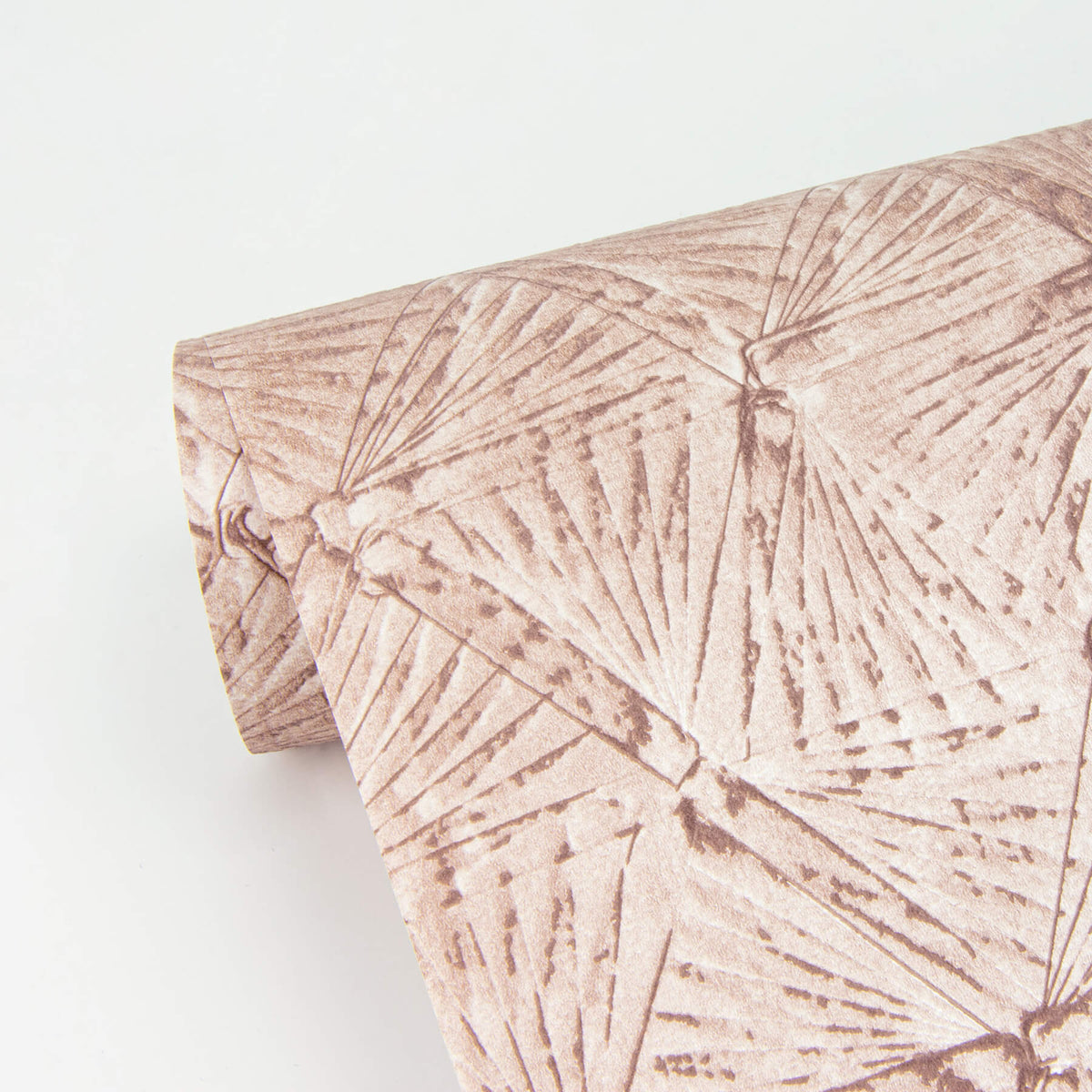 A-Street Prints Revival Wright Wallpaper, geometric in gold, pink, grey