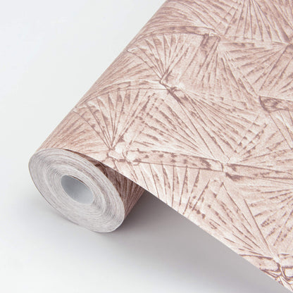 A-Street Prints Revival Wright Wallpaper, geometric in gold, pink, grey