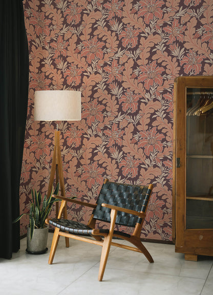 Revival Butterfield Floral Wallpaper