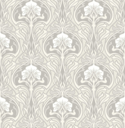 Revival Mucha Ogee Wallpaper