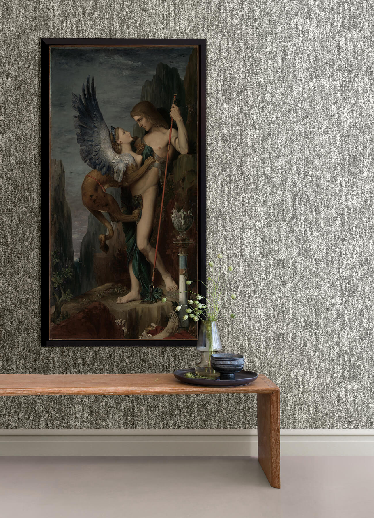 Revival Ashbee Tweed Wallpaper