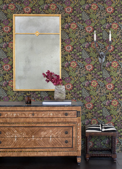 Revival Voysey Floral Wallpaper