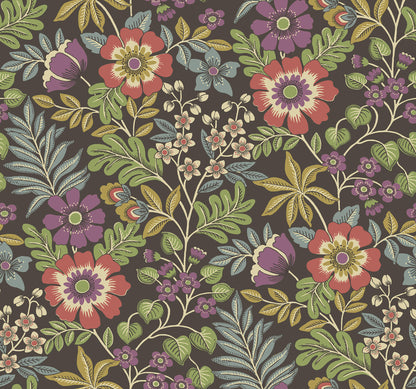 Revival Voysey Floral Wallpaper