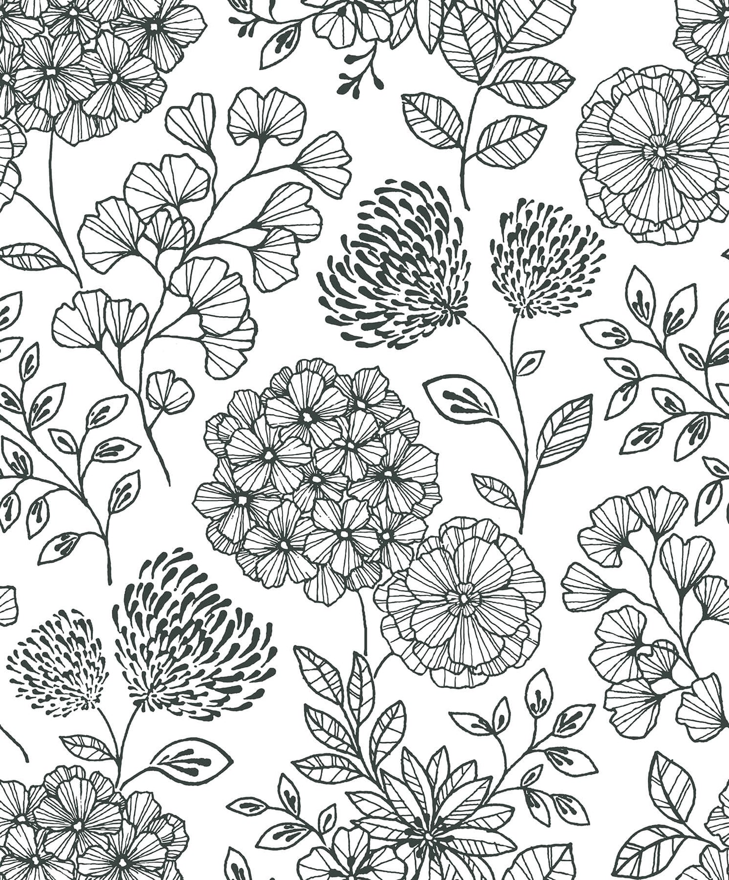 Ada Floral Wallpaper