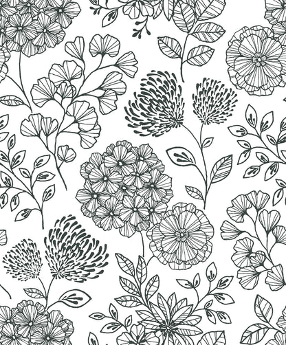 Ada Floral Wallpaper