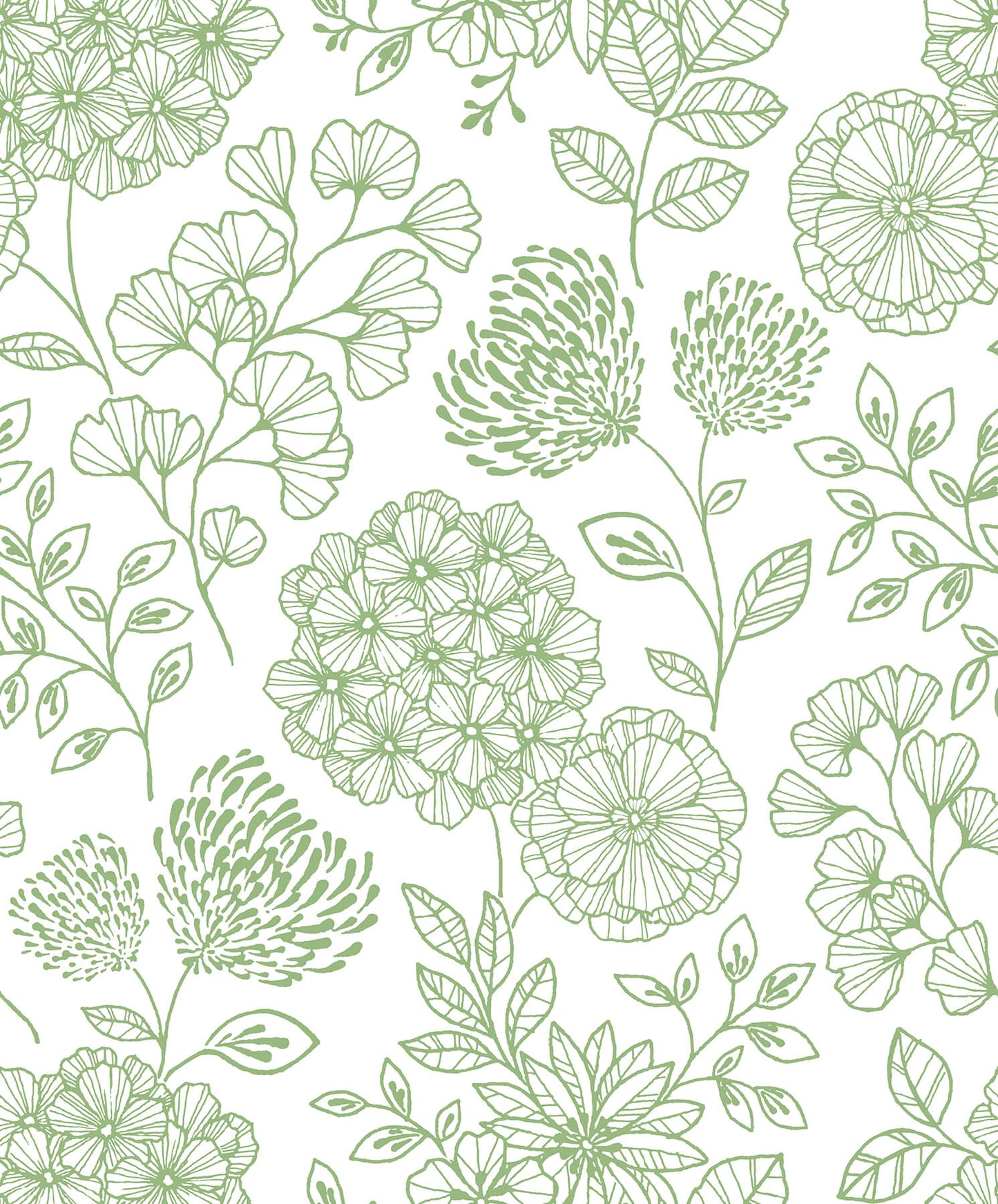 Ada Floral Wallpaper