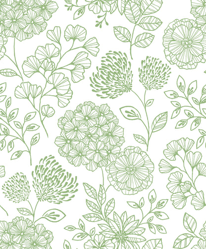 Ada Floral Wallpaper