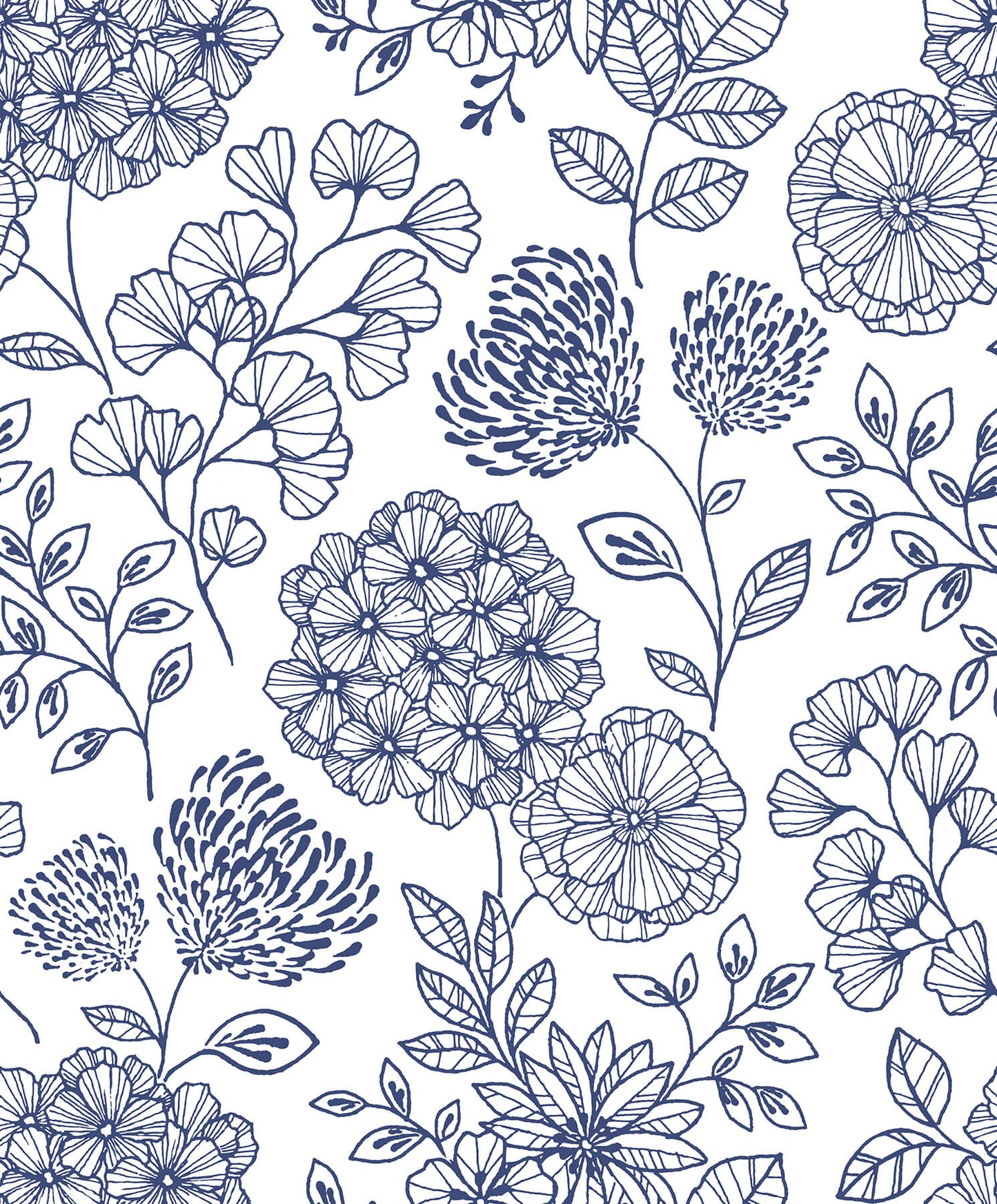 Ada Floral Wallpaper