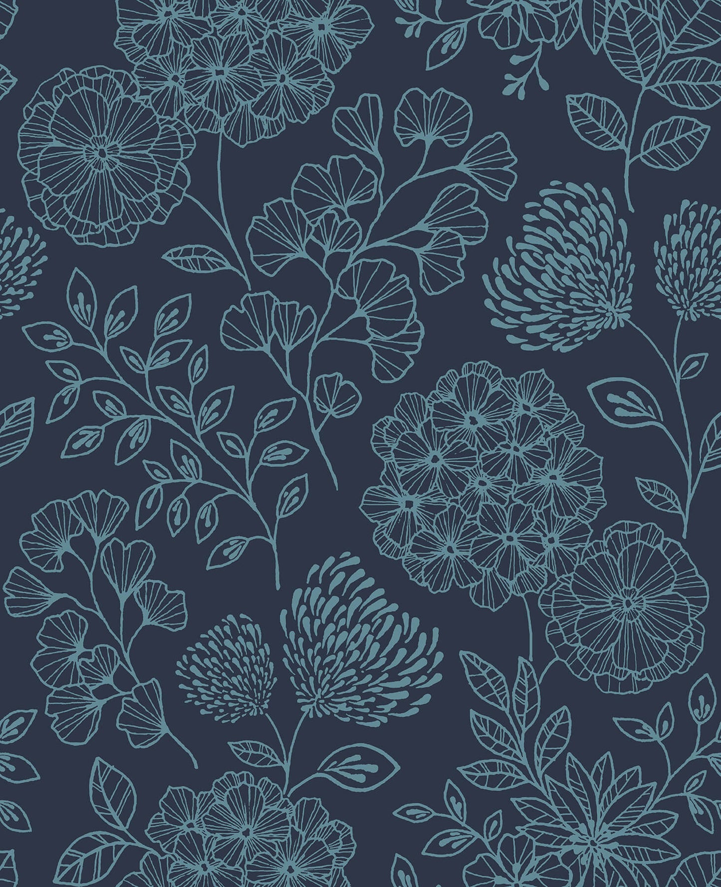 Ada Floral Wallpaper